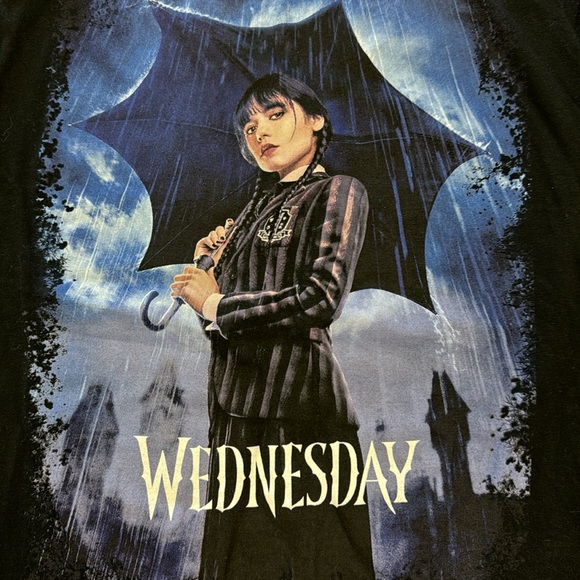 Wednesday Graphic Tee - Women’s Size S - Picture 2 of 4